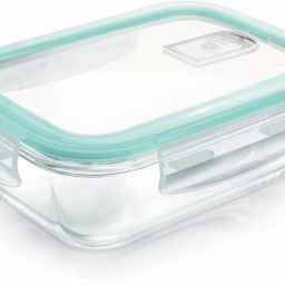 Transparent Lunch Box - 1 Pcs High Microwave Safe one Compartment Lunch 1 Containers Lunch Box-image-36