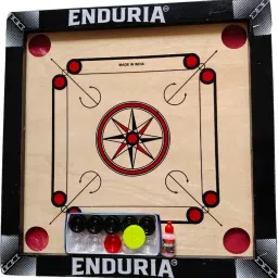 Professional Carrom Board Set with Coins and Striker 50 cm Carrom Board-image-83