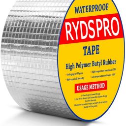 Super Strong Adhesive Waterproof Tape Permanent Repair Roof Water Leakage Solution for Surface Crack, Tank Leak (Manual)-image-16
