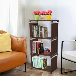 Metal Open Book Shelf-43
