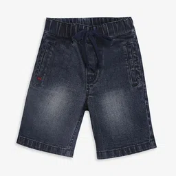 Ed-a-Mamma Boys Mid-Rise Washed Pure Cotton Casual Denim Shorts-picture-27