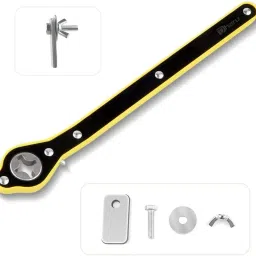 Car Labor-Saving Jack Ratchet Wrench Alloy Steel Long Handle Scissor Jack Socket Set-image-10