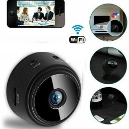 AVOIHS Mini Magnet Camera Hidden 1080p Full HD Spy Camera with Audio and Video Live Feed WiFi with Cell Phone App Wireless Recording Mini Nanny Cams with Motion Detection Security Camera-1