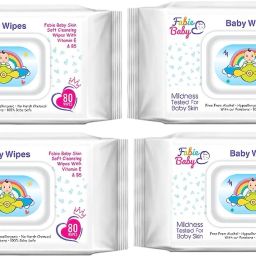 Skin Soft Cleansing Wet Baby Wipes Alcohol Free With Vitamin E 80s-image-0