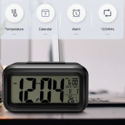Digital Black Clock-image-9