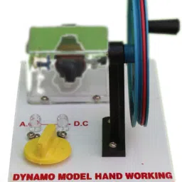 the labworld Dynamo ac dc electric motor generator working model for Demonstration of the current generation an in physics lab experiments in school or classroom image 2