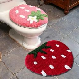 ROYAL TREND Door Mat Rugs Red Indoor and Outdoor Rug Pad-image-31
