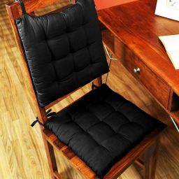 Chair Pad Cushion For Indoor/outdoor Cotton Solid Chair Pad Pack of 1-image-59