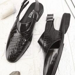 Latest Design Peshawari for Wedding Party Jutis For Men-image-1