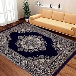 Light Blue Cotton Carpet-79