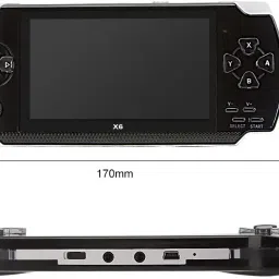 GLOWISH TV OUT POCKET HANDHELD VINTAGE GAMES MARIO CONTRA TEKKEN 3 HD DISPLAY 4 GB with 10000 GAMES-20