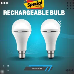 Rechargeable Emergency Bulb 12W Inverter Rechargebale Emergency Bulb_Pack_2SF137 3 hrs Bulb Emergency Light-image-83