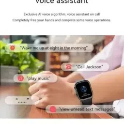 DOPEWOPE T800 Ultra Bluetooth Calling, AI Voice Heart Rate Touchscreen Smartwatch image 5