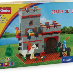 Peacock Castle Set Junior - 450 pieces - Premium Interlocking Blocks-image-45