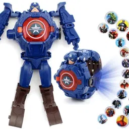 21 Pictures Captain America Projection Watch for Kids | Captain America Watch-16