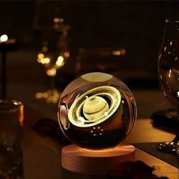 3D Galaxy Crystal Ball Night Lamp,Solar System Crystal Ball Night Light, Table Lamp-11