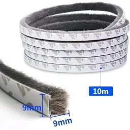 SYAMBABA 10 Meters Soundproof Window Sealing Strips No Internal Sound Card-38