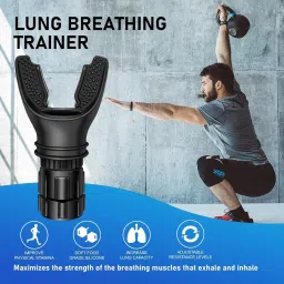 kd sapra Lungs Exercise Equipment Breathing Exercise Machine and Lung Exercise Device Enhanced Respiratory Health, Lung Strengthening, Sports Performance image 3