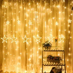138 LEDs 4.04 m White Flickering Star Rice Lights-picture-19