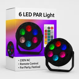 Color Changing LED Light | Remote | For Temple and Festival Dual Disco Ball-27