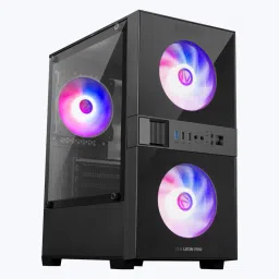 TAJ PC LEON PROX3MBLACK Core i5 (16 GB DDR4/500 GB/128 GB SSD/Windows 11 Home/1 GB/20 Inch Screen/LEON PROX3MBLACK) with MS Office image 2