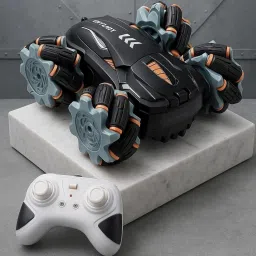 4 Wheel Drive Double Sided Remote Control Drift Stunt Toy Car-4