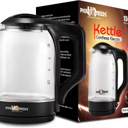 Electric Glass Tea Coffee Kettle Jug 1.8L With LED Backlight 1500W Electric Kettle-image-79