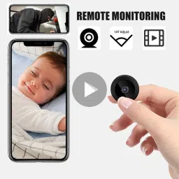 Bzrqx Mini Wireless Camera Wifi 1080P HD Battery Powered Secret Micro Night Vision Security Camera-15