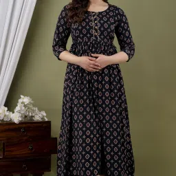 Women Printed Pure Cotton Anarkali Kurta-picture-18