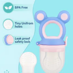 Baby nipple soft feeder fruit nibber Teether and Feeder-image-15