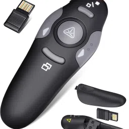 Crasts 2.4GHz Wireless USB Presenter PowerPoint Remote PPT Clicker for Presentation Wireless USB Presenter Power Point Remote Cabinet-image-18