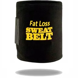 Sweat Shaper Belt, Belly Fat Burner Non-Tearable Tummy Trimmer Slimming Belt Men, Unisex, Women Shapewear-image-82