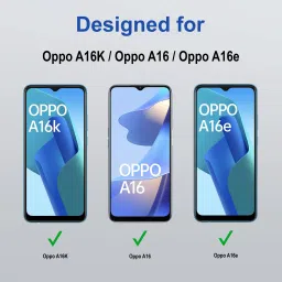 Zapcase Edge To Edge Tempered Glass for OPPO A16K image 2