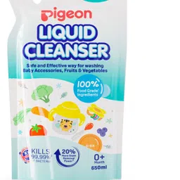 pigeon Liquid Cleanser for Baby Bottles & Accessories, Safe for Cleaning Fruits, Toys-picture-20