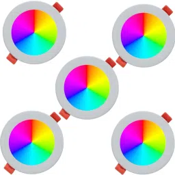 9 watt down Light 3-1 Mini Indora Light pack of 5 ( multi color) Ceiling Light Ceiling Lamp-10