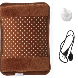 Electric Hot Water Bag with Auto Power Cut-off Heating Bag Pain Relief Warm Bag Electrical 1 L Hot Water Bag-image-99