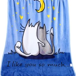 Cartoon Single AC Blanket for Mild Winter-image-63