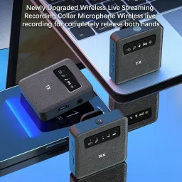 foxne point Sx9 Wireless Microphone for PC/Laptop/Type C Microphone image 2