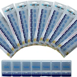 7 - day Long Portable, Moisture Proof Medicine Case Pill Box-27