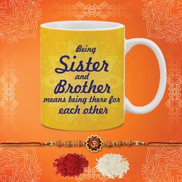 flipkart smartbuy Religious RAKHICOMBO00083 Mauli Thread Rakhi, Mug Set-picture-17