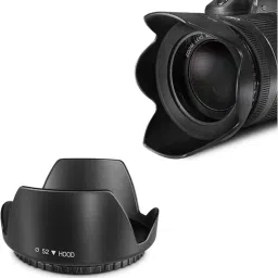 SUPERNIC 52mm Tulip Flower Lens Hood for Nikon D3300 D3200 D3100 D5500 D5300 D5200Lens Hood-32