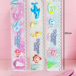 deeglo Scale with Ball Game & Puzzle for Birthday Return Gifts Ruler image 2