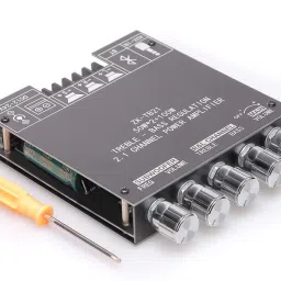 50W+50W+100W 2.1 Channel Subwoofer Amplifier Board Electronic Components Electronic Hobby Kit-12