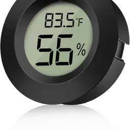 amiciSense Mini Thermometer & Hygrometer with Back Sensor – Temperature & Humidity Monitor for Home, Office, Car, Schools, Labs, and More Thermometer-70