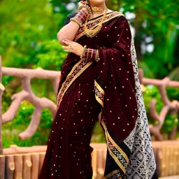 Temple Border, Woven, Color Block Sambalpuri Silk Blend Saree-image-39