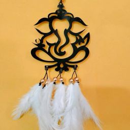 Acrylic Ganesha Car Hanging, Dream Catcher For Car Car Hanging Ornament-image-75