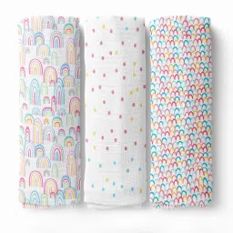 Printed Crib Swaddling Baby Blanket forAC Room-image-52