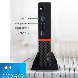 BESTYLISH ThinkCentre Tiny PC | i5-6500 Processor [6MB Smart Cache, 3.20 GHz] | S/N: BHTOM 6th Generation Intel® Core™ i5 Processor (16 GB RAM/Intel® HD 530 Graphics/1 TB SSD Capacity/Windows 11 Pro) Mini Tower with MS Office-37