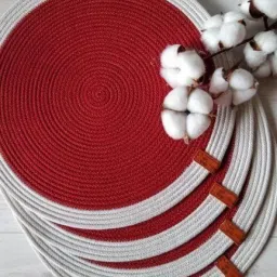 Round Pack of 4 Table Placemat-picture-36