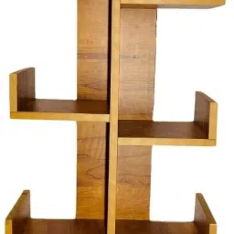 Engineered Wood Bookshelf Multipurpose Home Decor Storage Rack Engineered Wood Open Book Shelf-42
